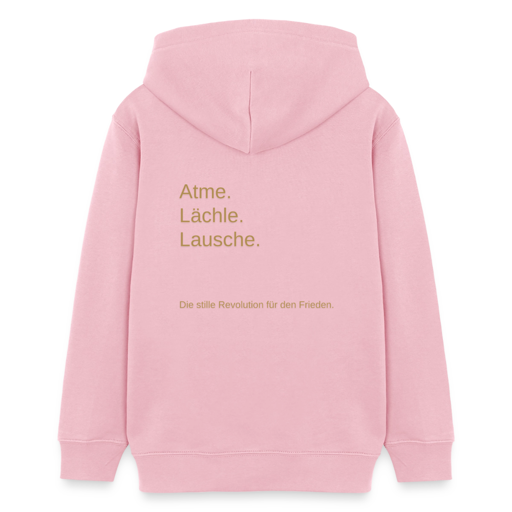 Teenager Organic Hoodie Mini Cruiser "Monade - Hellrosa