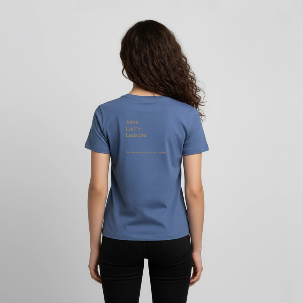 Teenager Premium T-Shirt "Monade" - Taubenblau