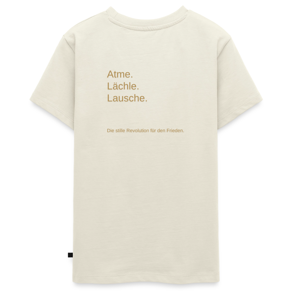 Teenager Premium T-Shirt "Monade" - Naturweiß