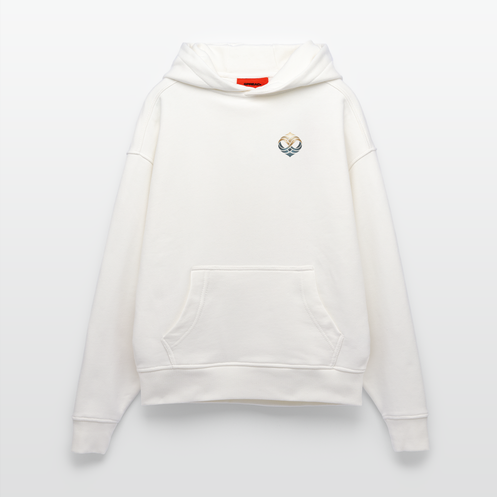 Heavyweight Oversized Organic Hoodie Made in EU - OFF WHITE