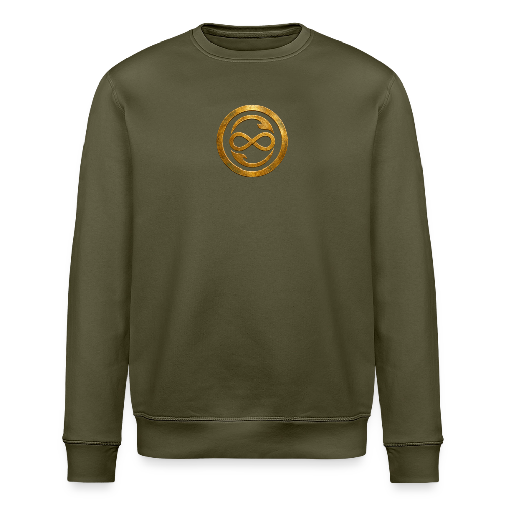 Unisex Bio-Sweatshirt ANIMA AETERNA - Khaki