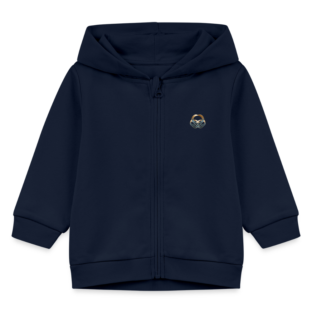 chiSign Stanley/Stella Bio Zip Hoodie BABY CONNECTOR - Navy