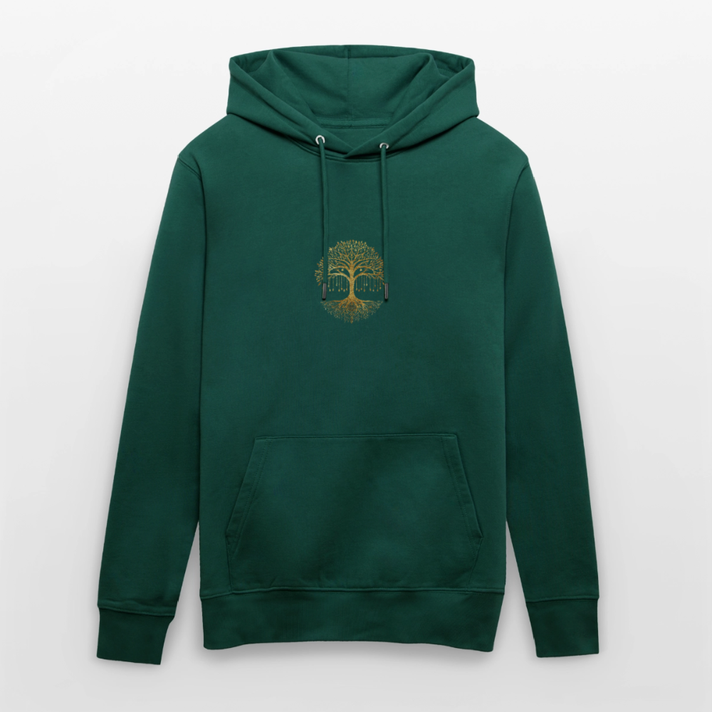 Unisex Bio-Hoodie "Weltenbaum" - Forest