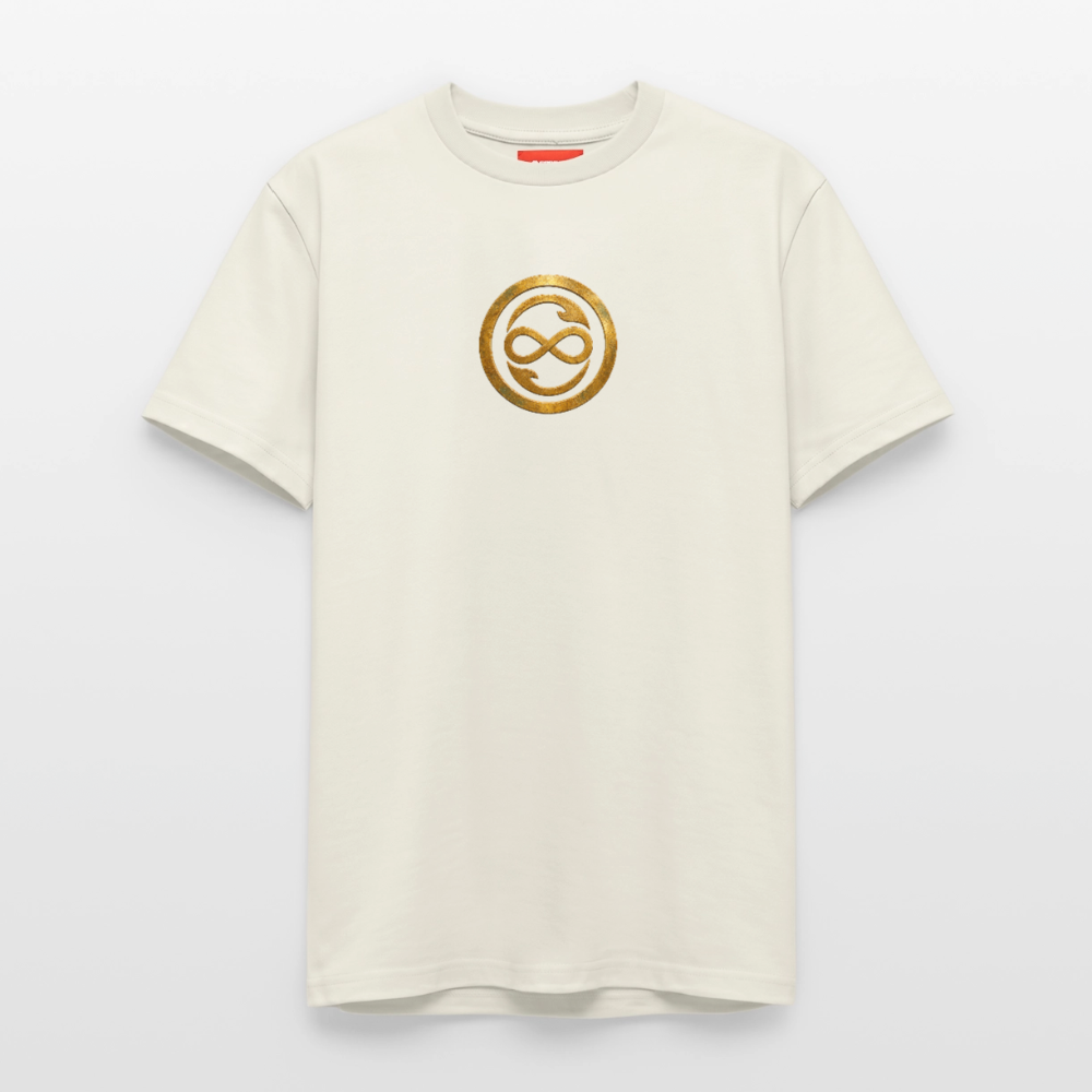 Relaxed Unisex Supima Cotton T-Shirt – ANIMA AETERNA - Naturweiß