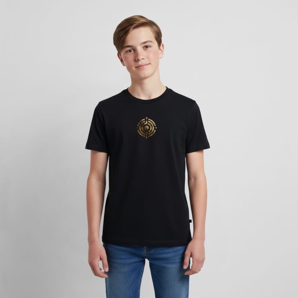 Teenager Premium T-Shirt "Monade" - Schwarz