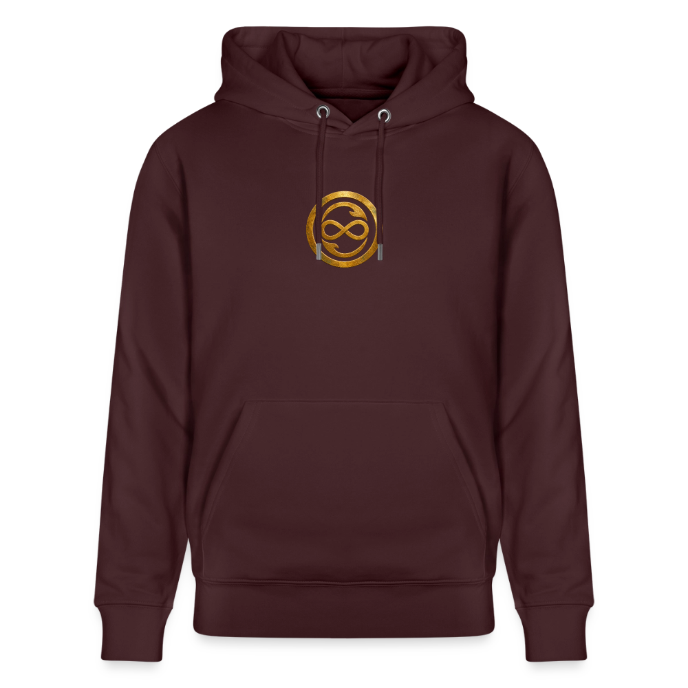 Unisex Bio-Hoodie ANIMA AETERNA - Maroon