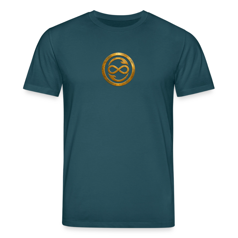 Unisex Bio-T-Shirt   ANIMA AETERNA - Dunkles Petrol