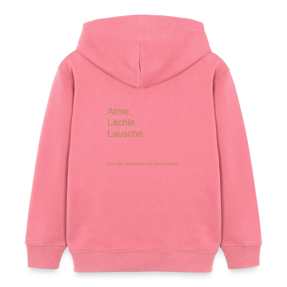 Kinder Organic Hoodie Mini Cruiser "Monade" - Pink 