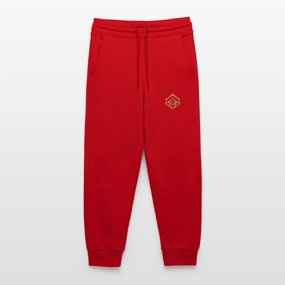 chiSign Organic Relaxed Jogginghose Made in EU - Rot