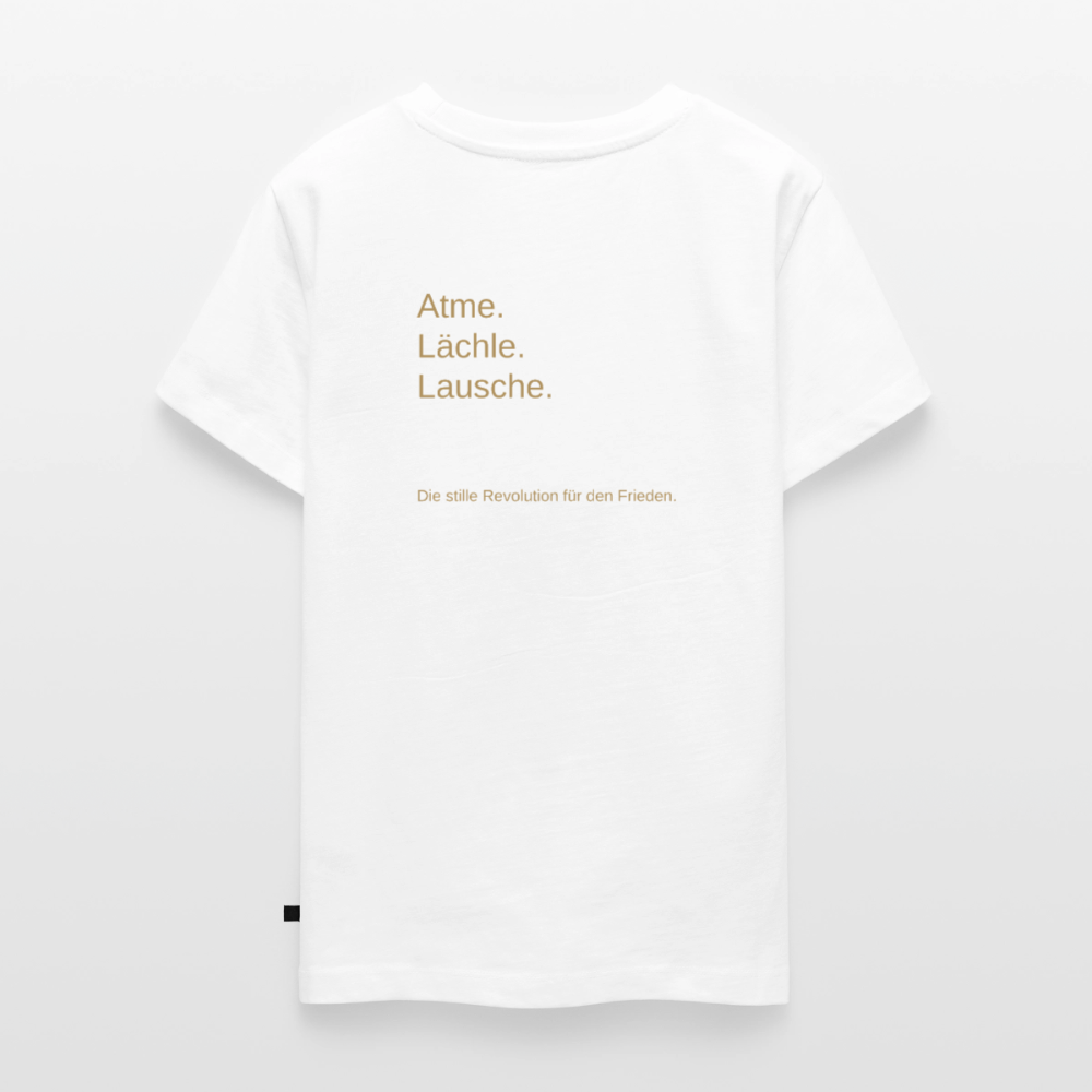 Teenager Premium T-Shirt "Monade" - Weiß