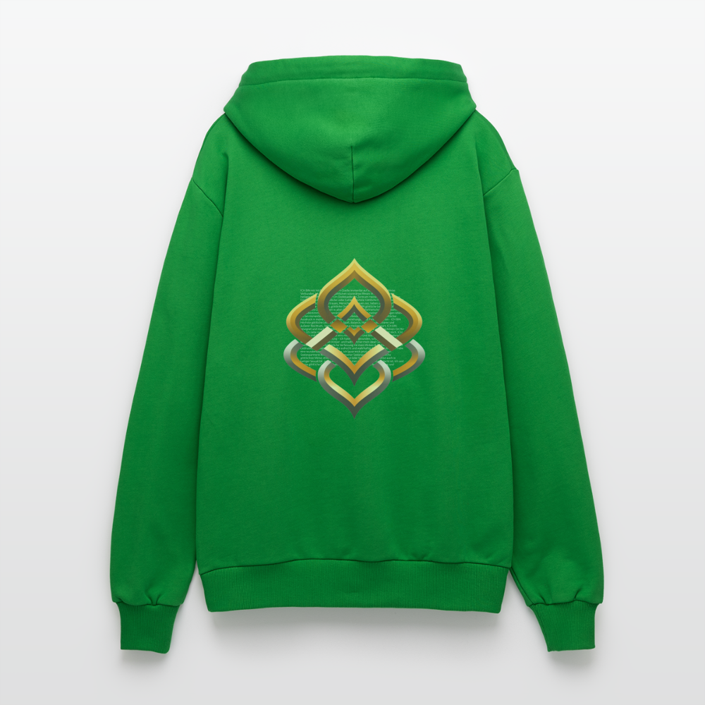 chiSign Organic Relaxed Hoodie Made in EU - City Green