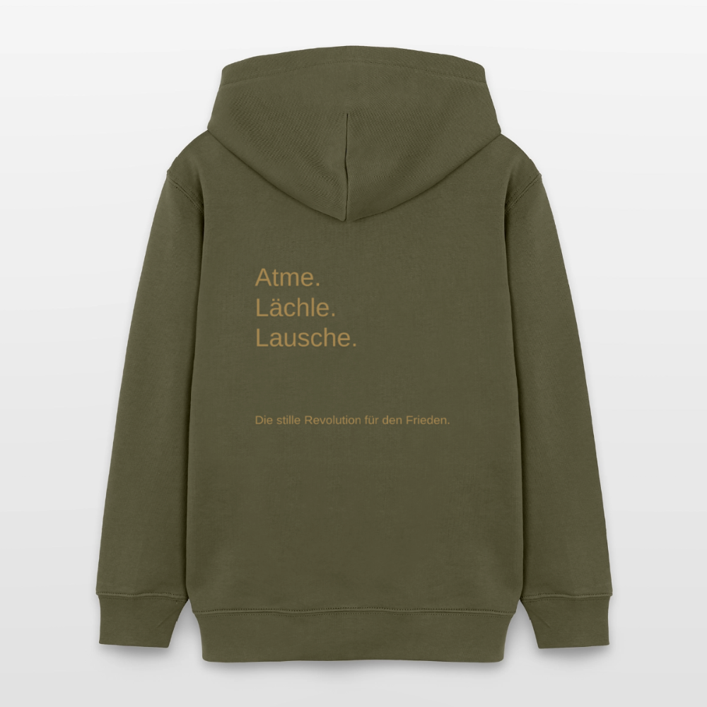 Teenager Organic Hoodie Mini Cruiser "Monade - Khaki
