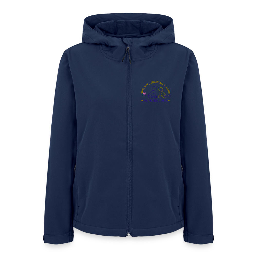 Hundeglück Frauen Recycelte Softshelljacke von Stanley/Stella - Navy
