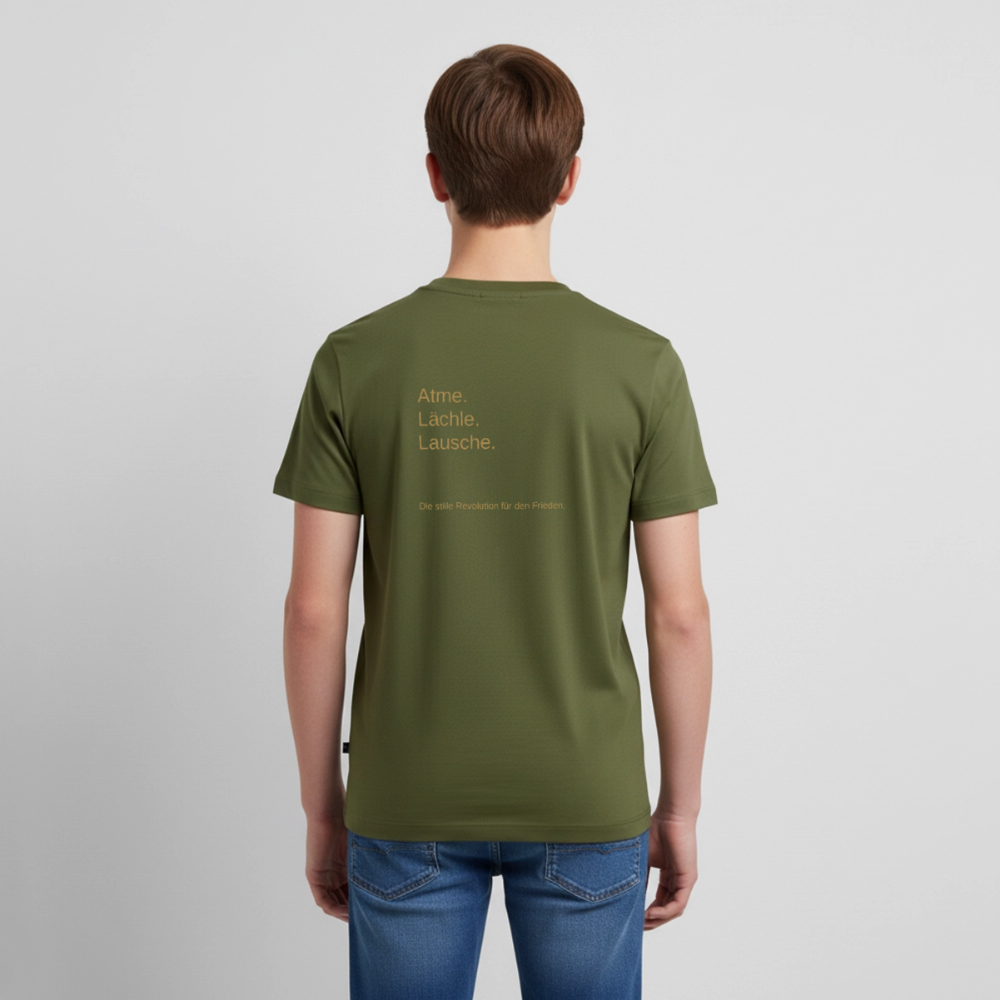 Teenager Premium T-Shirt "Monade" - Khaki