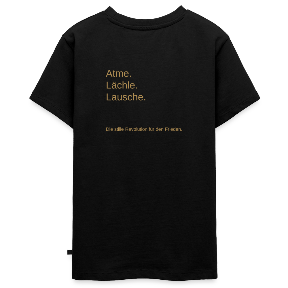 Teenager Premium T-Shirt "Monade" - Schwarz