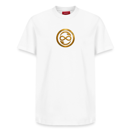 Relaxed Unisex Supima Cotton T-Shirt – ANIMA AETERNA - Weiß