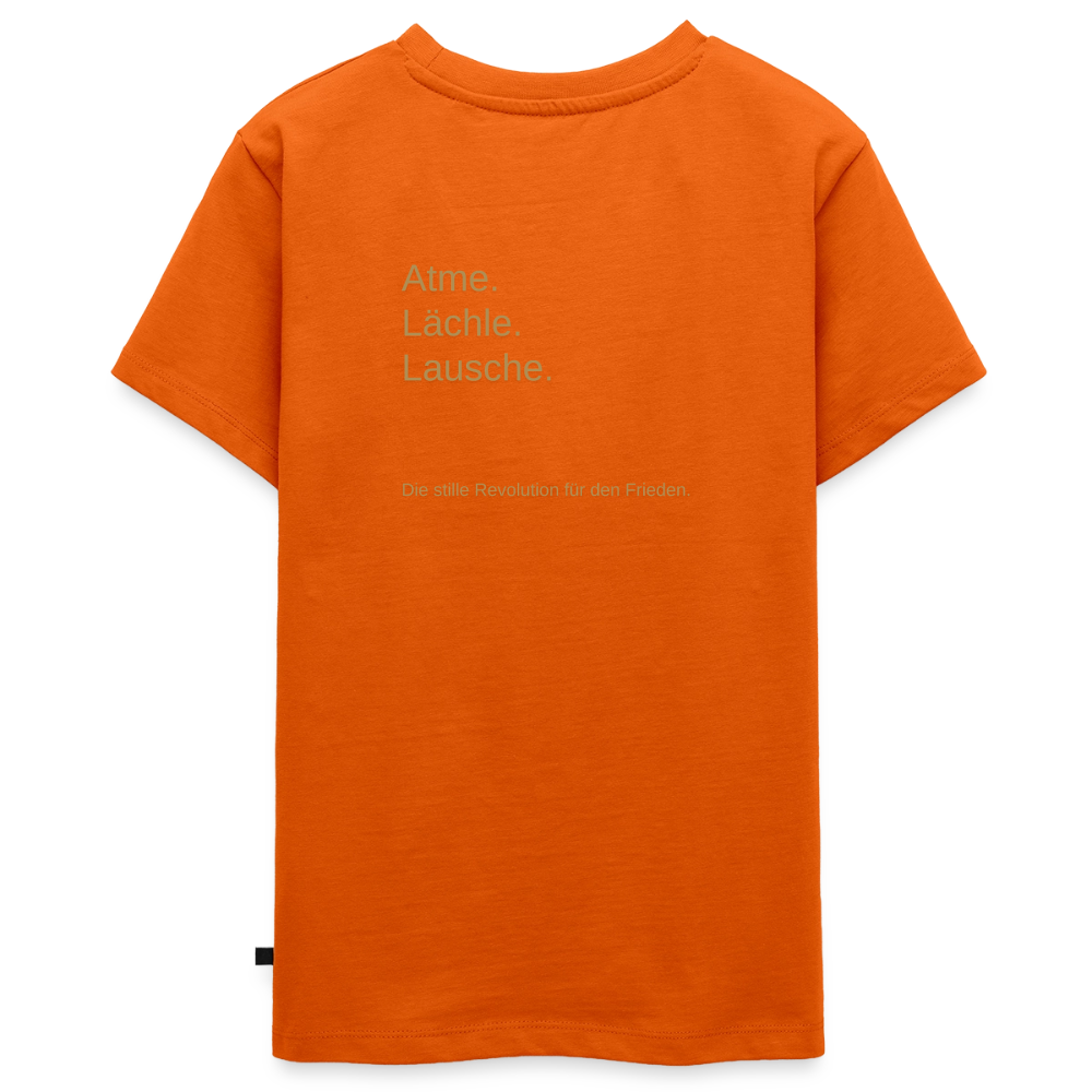 Teenager Premium T-Shirt "Monade" - Orange 