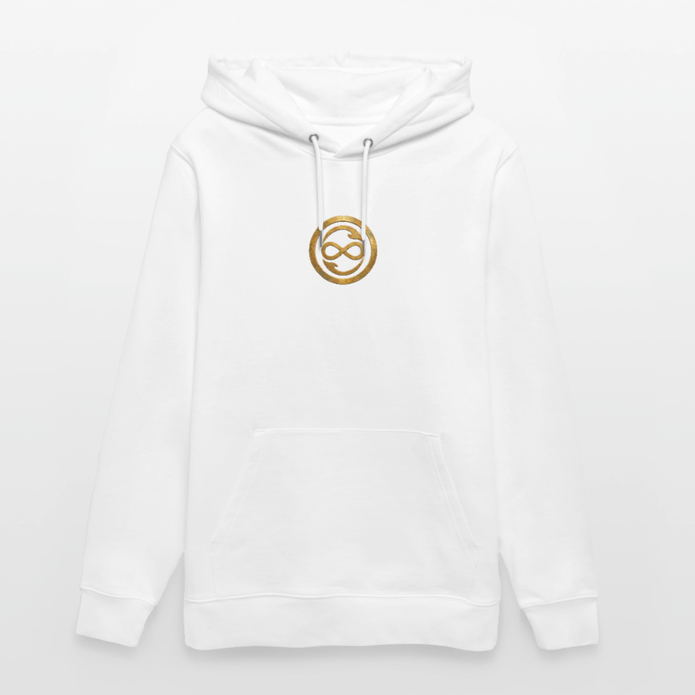Unisex Bio-Hoodie ANIMA AETERNA - Weiß