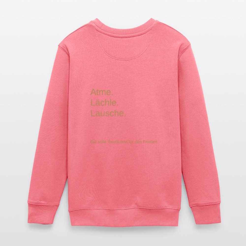 Teenager Organic Sweatshirt Mini Changer "Monade" - Pink 