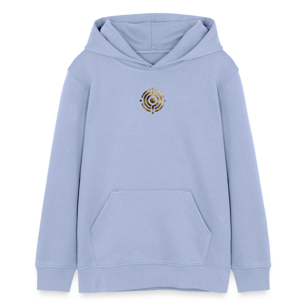 Teenager Organic Hoodie Mini Cruiser "Monade - Sky