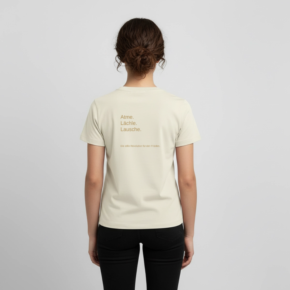 Teenager Premium T-Shirt "Monade" - Naturweiß