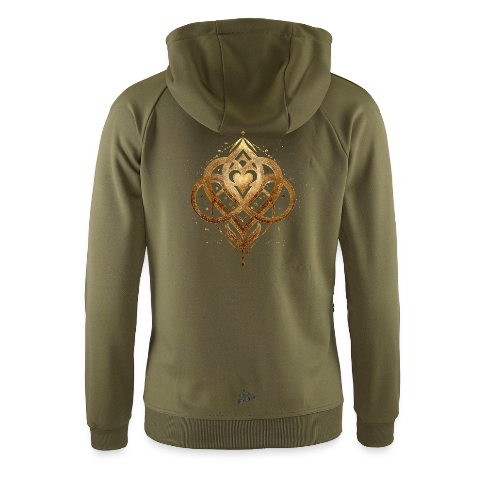 ori a déa CRAFT ADV Unify Frauen Kapuzenjacke " Agape - Khaki Grün