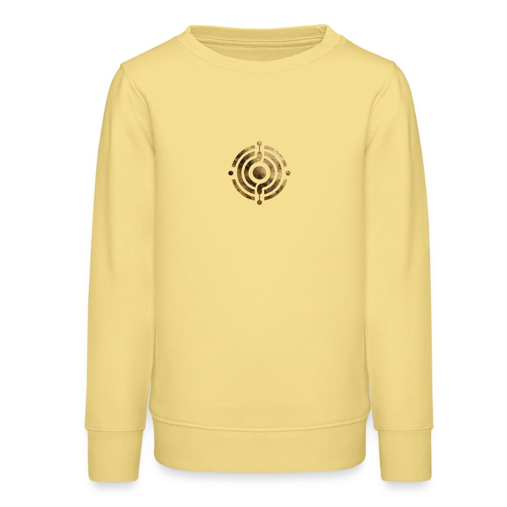 Teenager Organic Sweatshirt Mini Changer "Monade" - Gelb Viva 