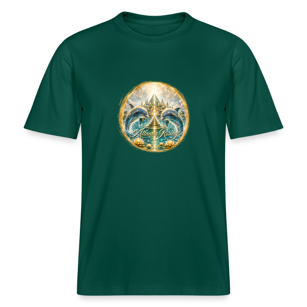 Unisex Organic T-Shirt Atlantis Rising - Forest