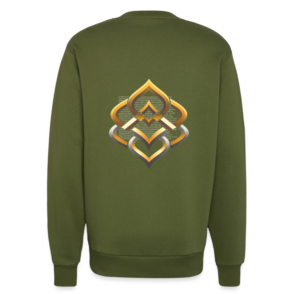 chisign Organic Relaxed Crew Neck Made in EU - MOSS GREEN