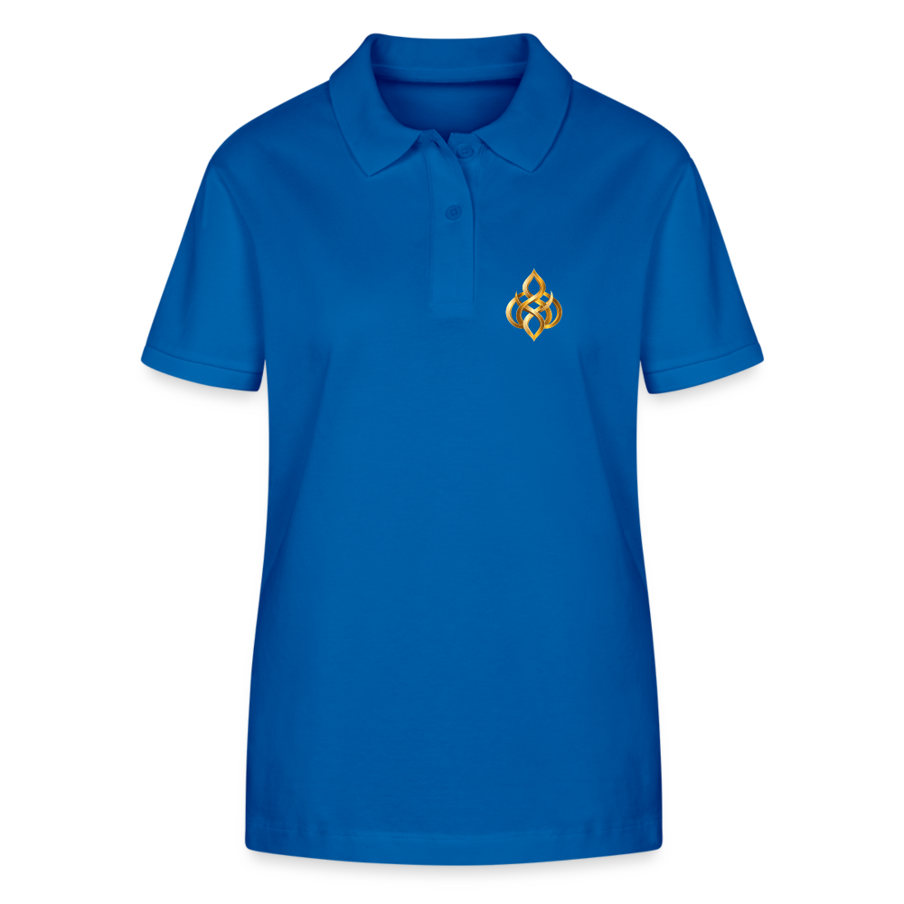 chiSign Quantenheilsymbol Zentrum und Ausgeglichenheit Stanley/Stella Frauen Bio-Poloshirt ELLISER - Königsblau