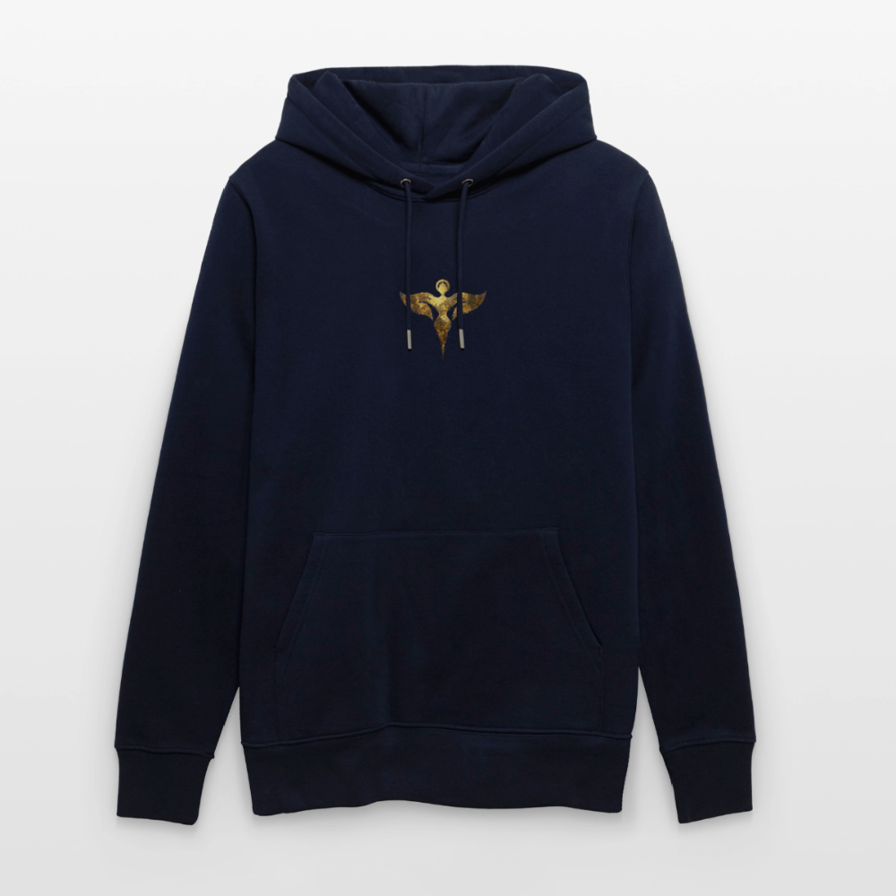 Unisex Bio-Hoodie hochwertig " Gaia" - Navy