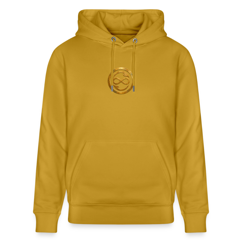 Unisex Bio-Hoodie ANIMA AETERNA - Ocker
