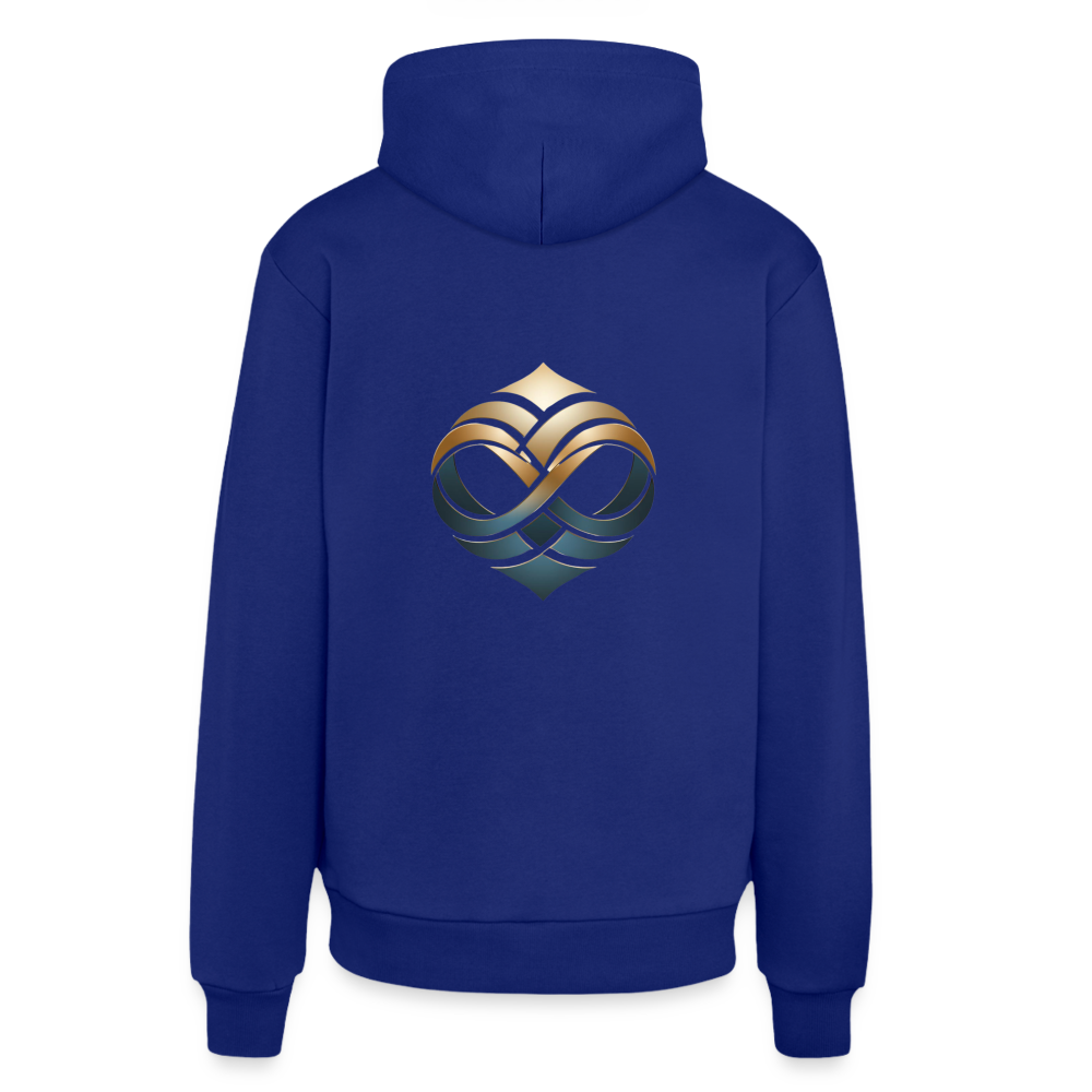 everosano Organic Relaxed Hoodie Made in EU - Iconic Blue