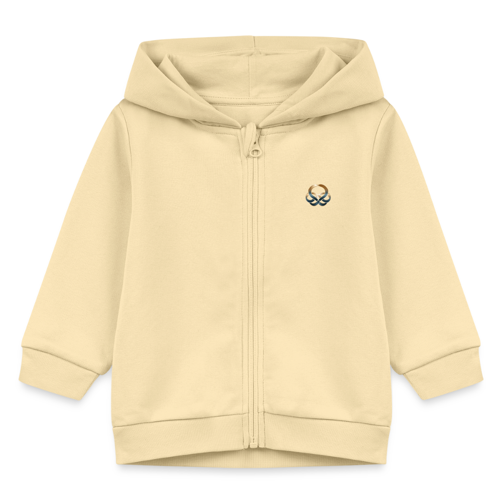 chiSign Stanley/Stella Bio Zip Hoodie BABY CONNECTOR - Creme