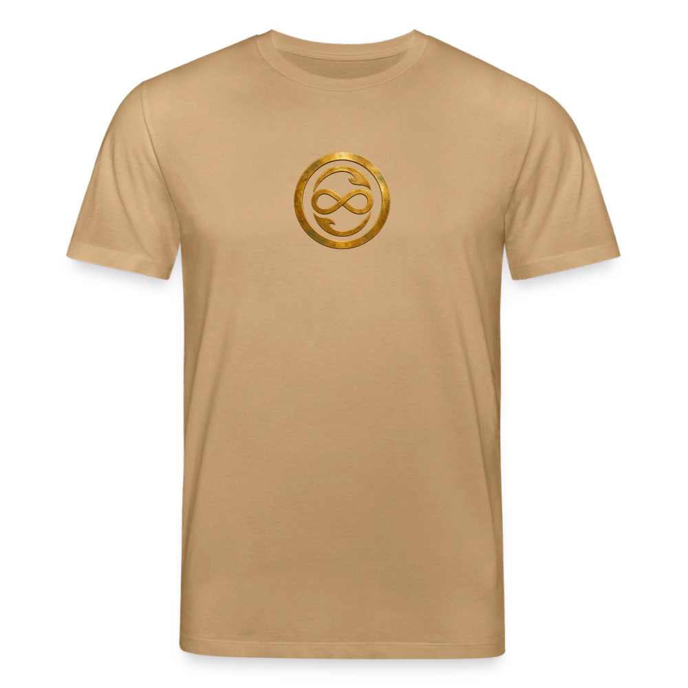 Unisex Bio-T-Shirt   ANIMA AETERNA - Karamell 