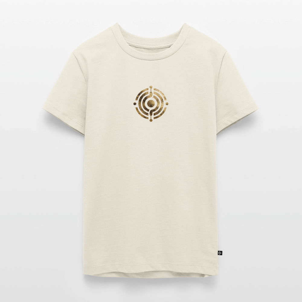 Teenager Premium T-Shirt "Monade" - Naturweiß