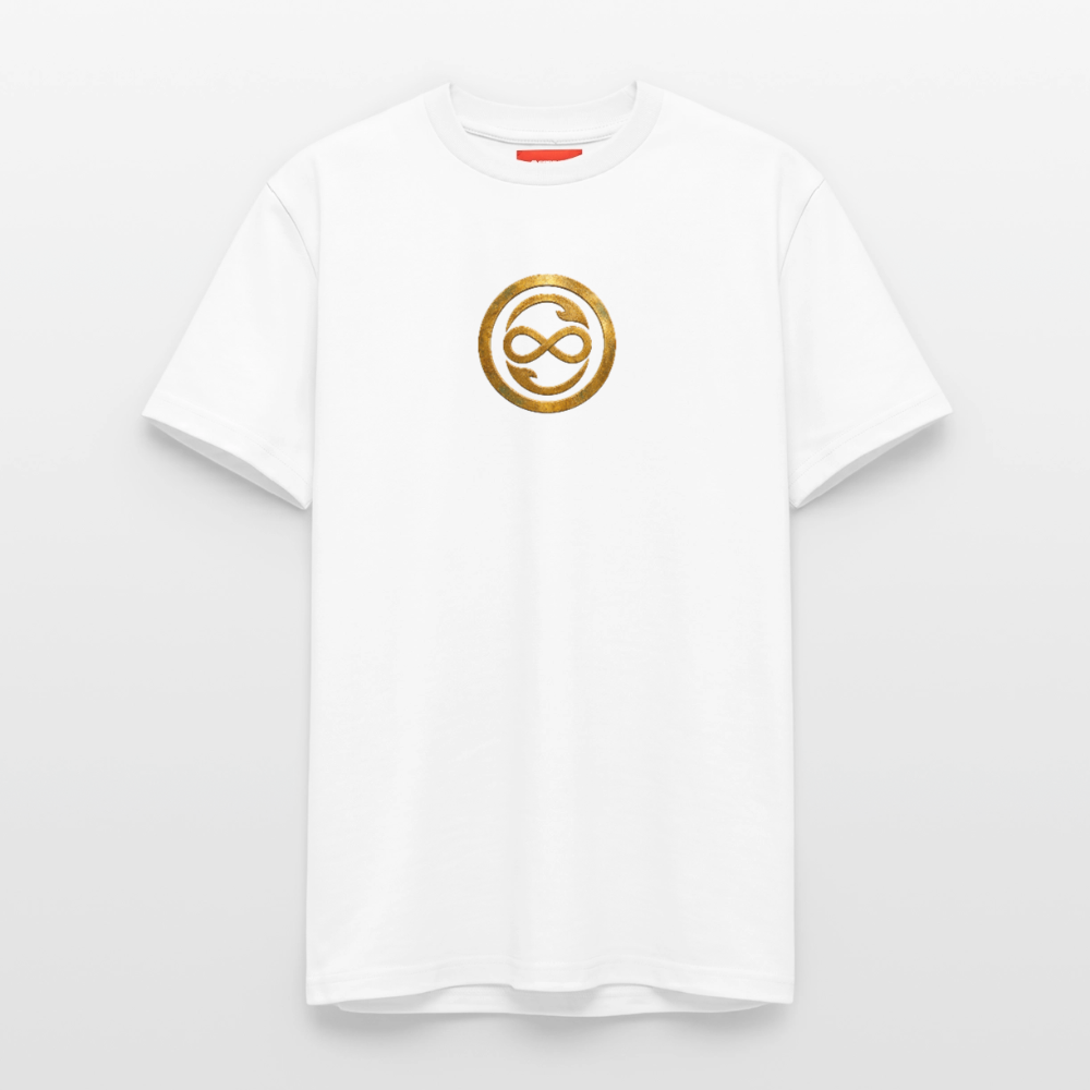 Relaxed Unisex Supima Cotton T-Shirt – ANIMA AETERNA - Weiß