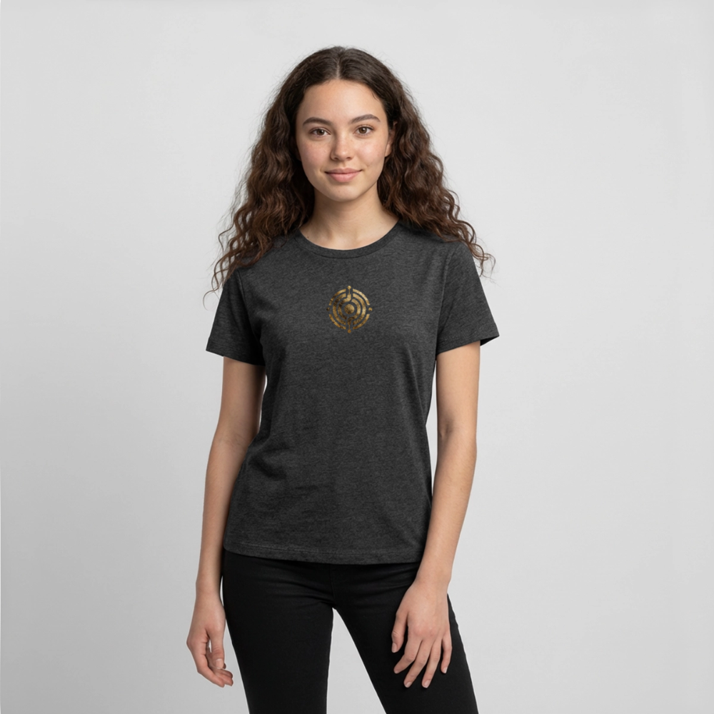 Teenager Premium T-Shirt "Monade" - Anthrazit meliert