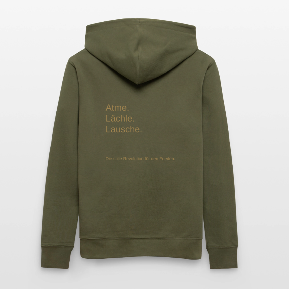 Stanley/Stella Unisex Bio-Hoodie CRUISER - Khaki Grün