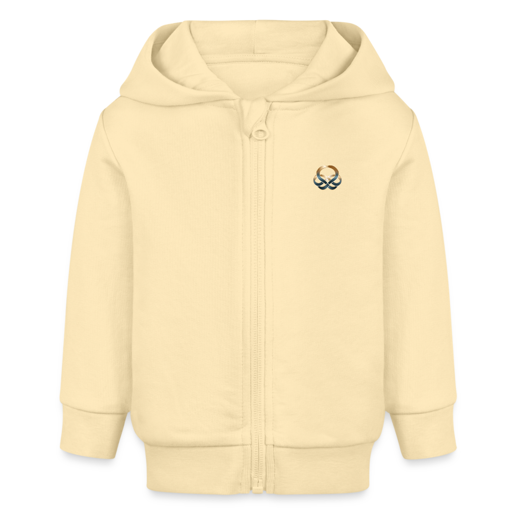 chiSign Stanley/Stella Bio Zip Hoodie BABY CONNECTOR - Creme