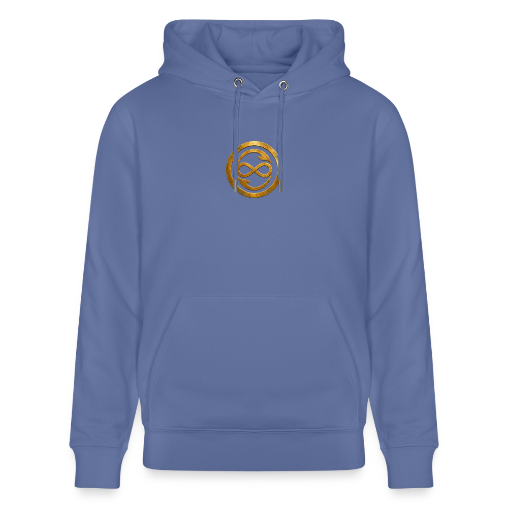 Unisex Bio-Hoodie ANIMA AETERNA - Blau