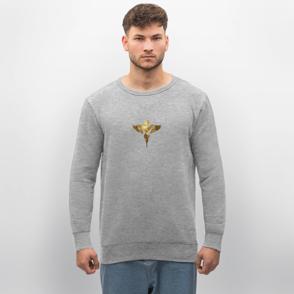 Unisex Bio-Sweatshirt "Gaia" - Grau meliert