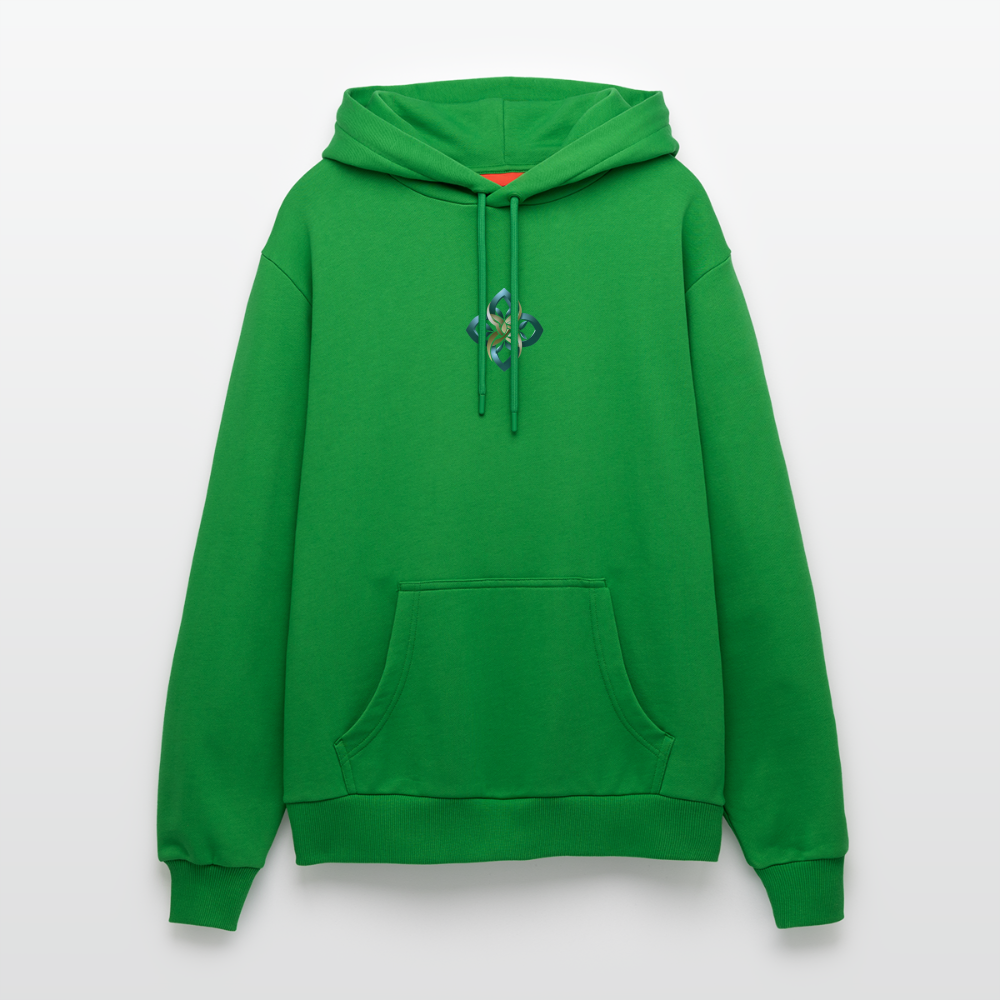 chiSign Organic Relaxed Hoodie Made in EU - City Green