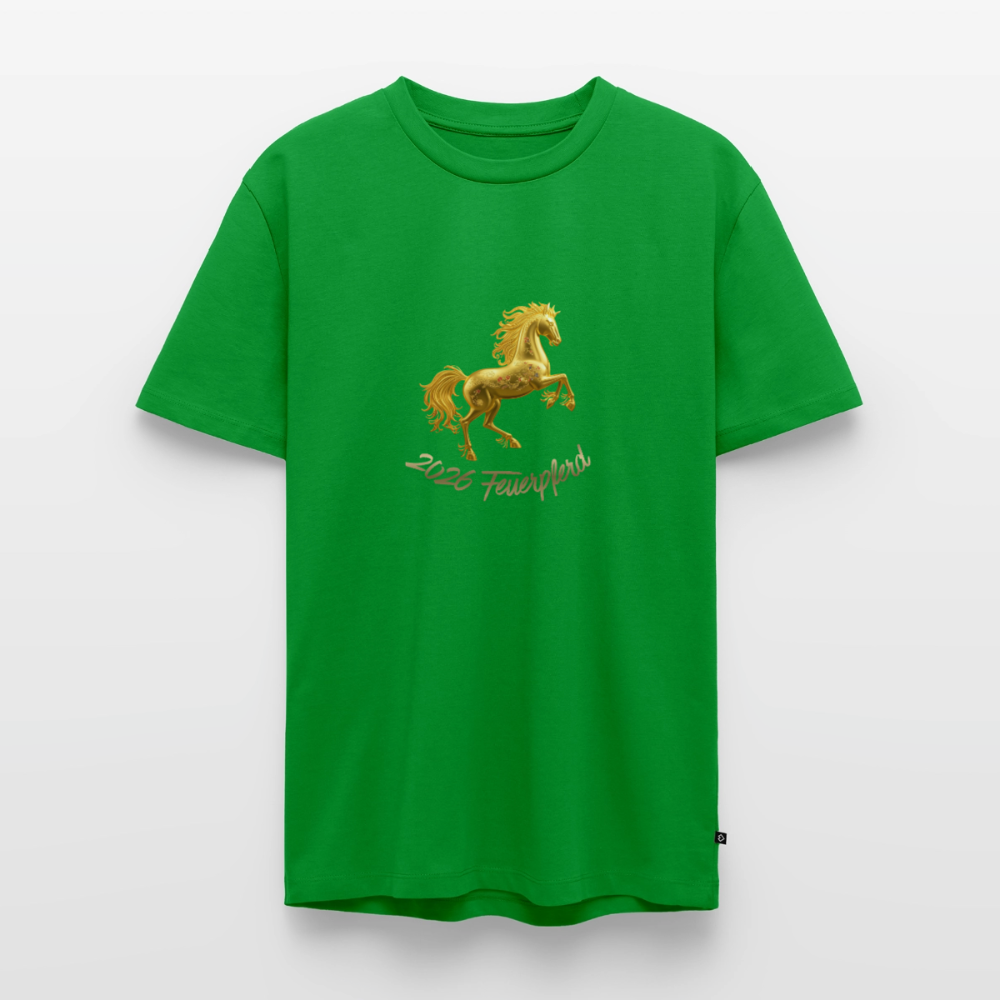 Feuerpferd Bio Männer Premium T-Shirt - Grün