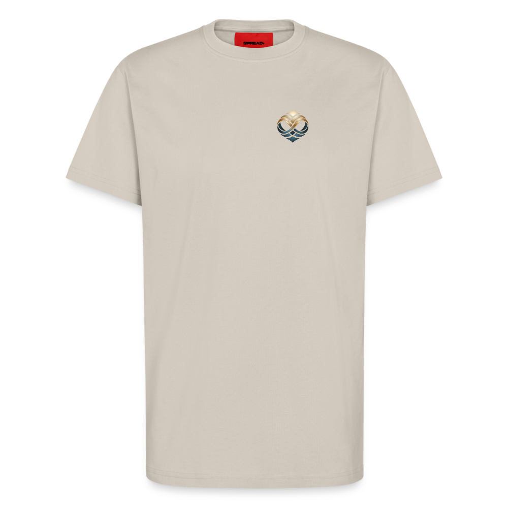 everosano Organic Relaxed T-Shirt Made in EU - WARM CLAY