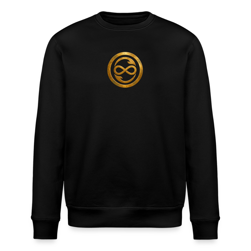 Unisex Bio-Sweatshirt ANIMA AETERNA - Schwarz