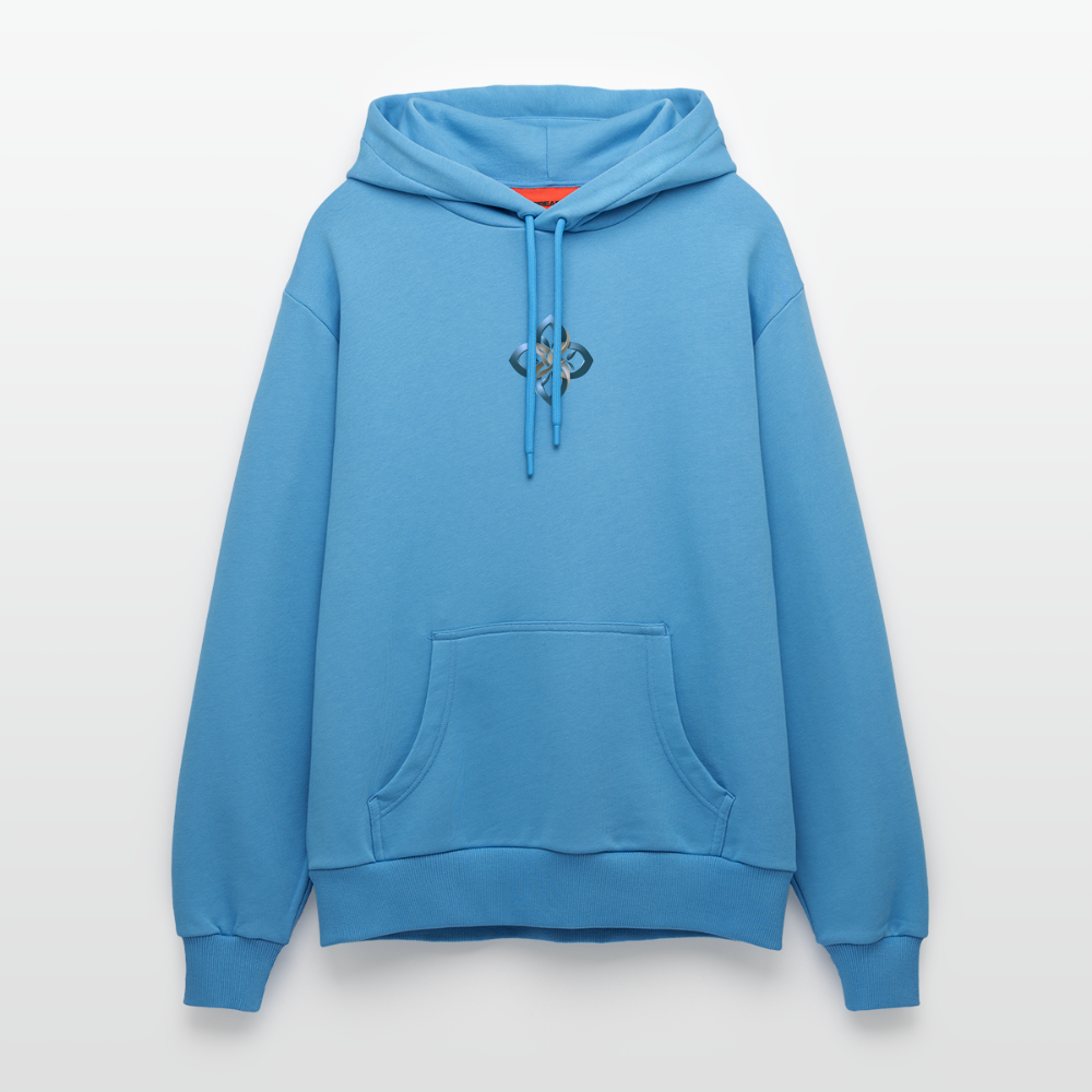 chiSign Organic Relaxed Hoodie Made in EU -  Sol Blue