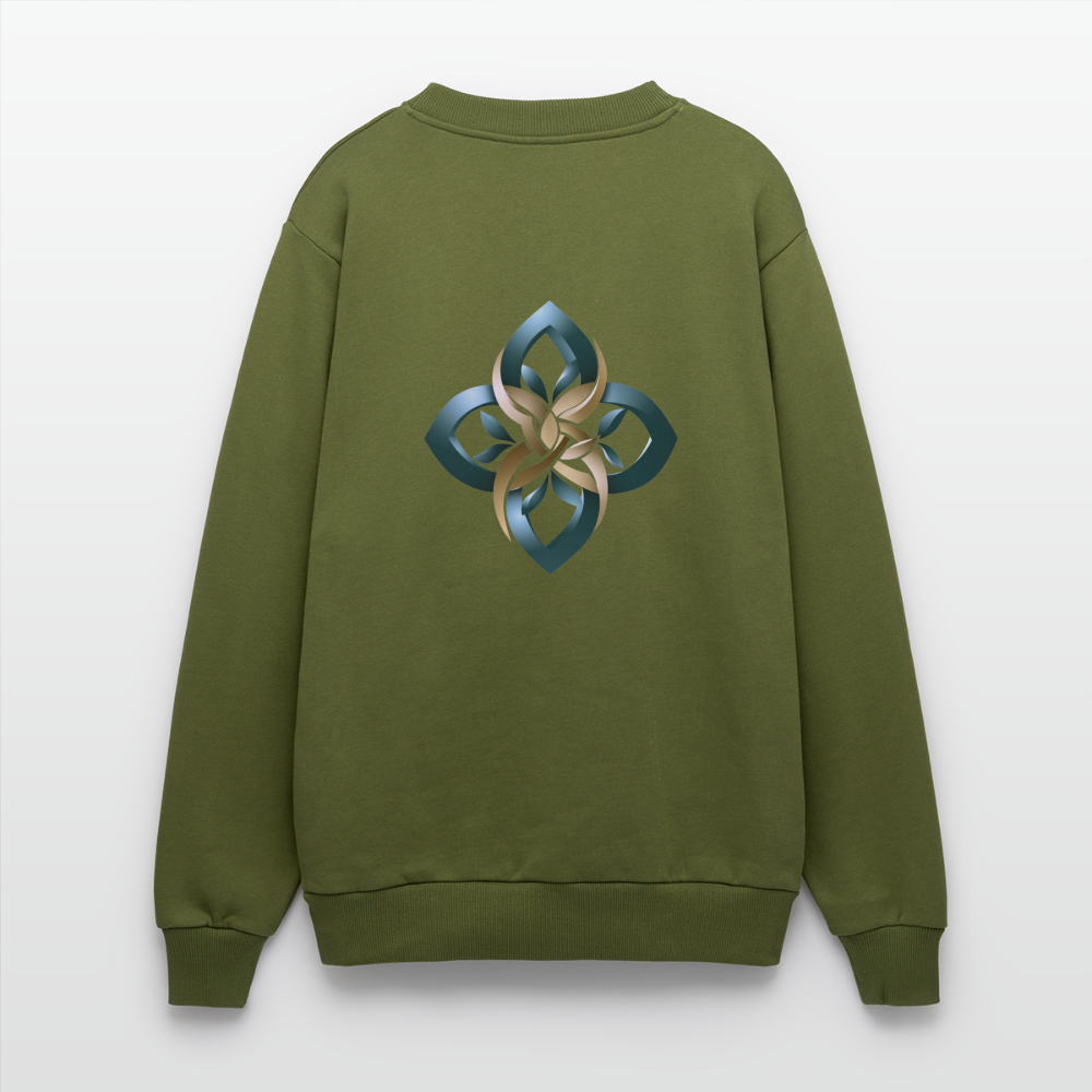 chiSign Organic Relaxed Crew Neck Made in EU - MOSS GREEN