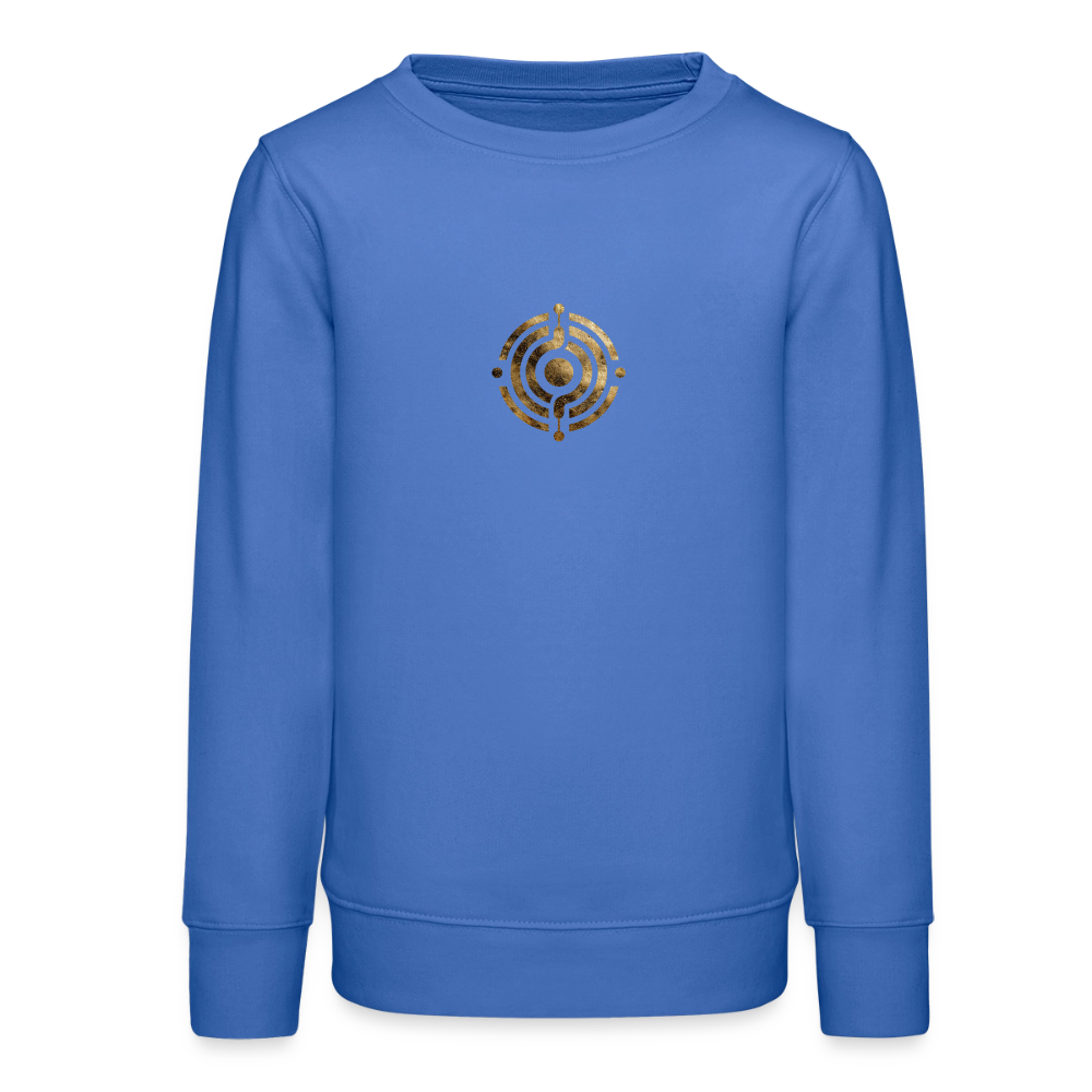 Teenager Organic Sweatshirt Mini Changer "Monade" - carolina Blue