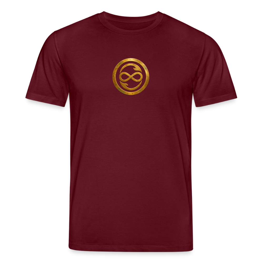 Unisex Bio-T-Shirt   ANIMA AETERNA - Burgunderrot